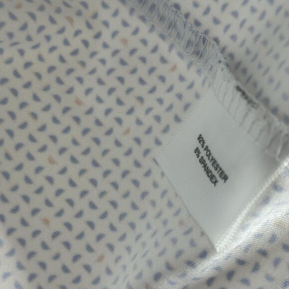 Peter Millar Polo Shirt Mens Large Blue Sailboat Microprint Summer Comfort Golf - Picture 7 of 10